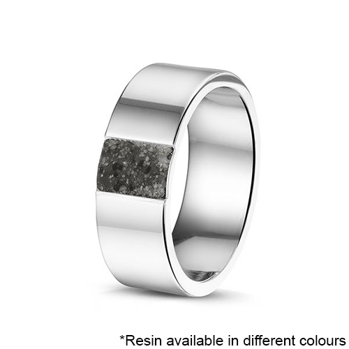 stainless steel pet ashes ring